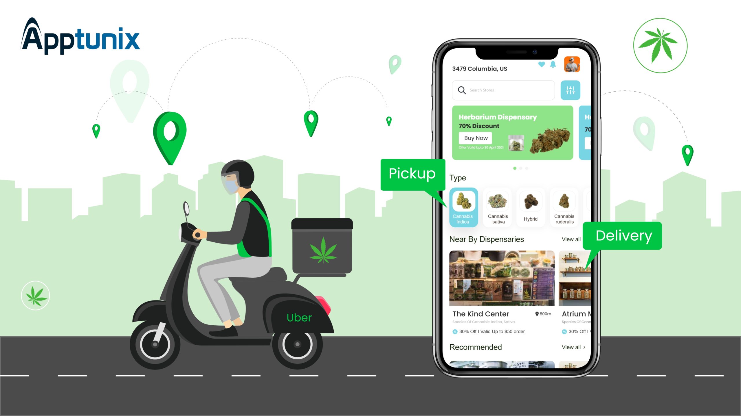 cannabis delivery app