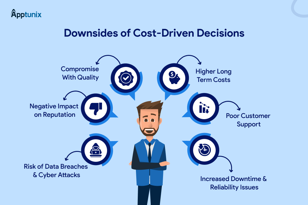 drawbacks of cost-driven decisions for IT partnerships