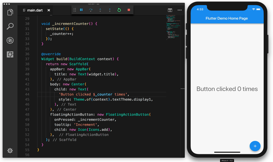 flutter app development